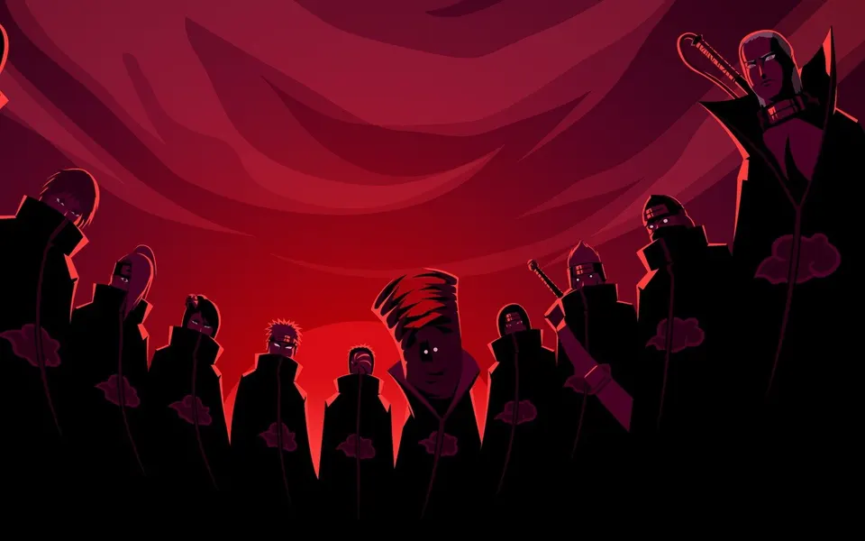 Akatsuki card skin artwork