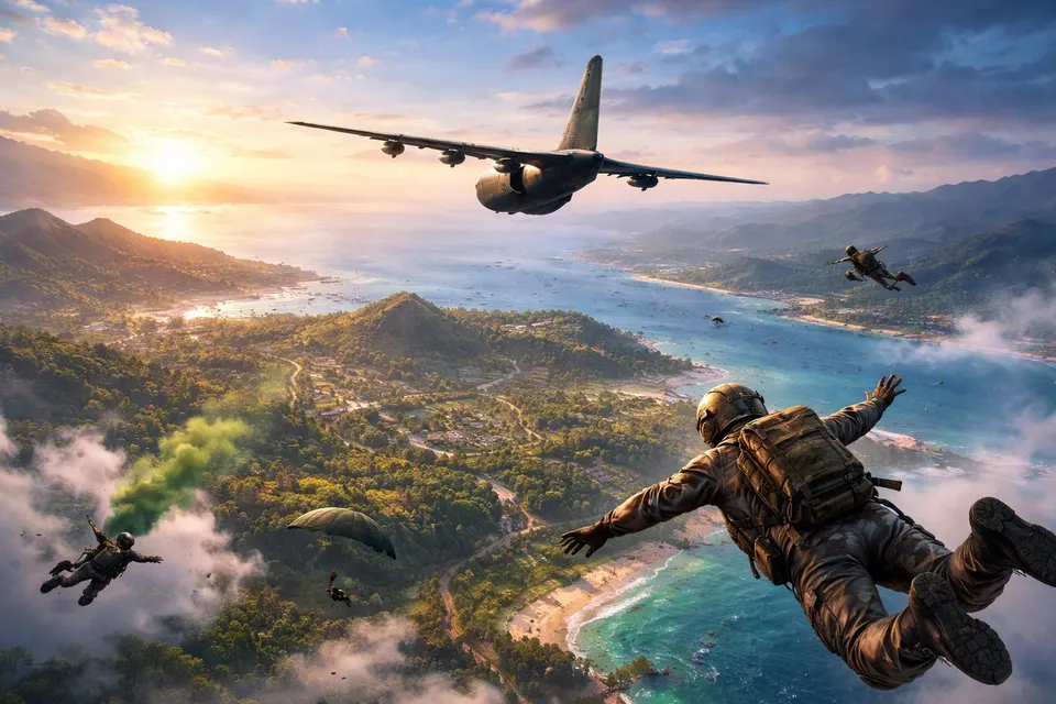 Battle Royale Plane card skin artwork