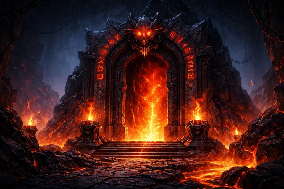Boss Gate card skin artwork
