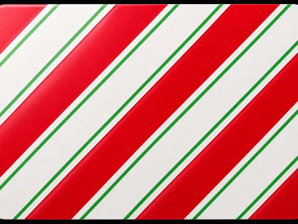 Candy Cane Stripes card skin artwork