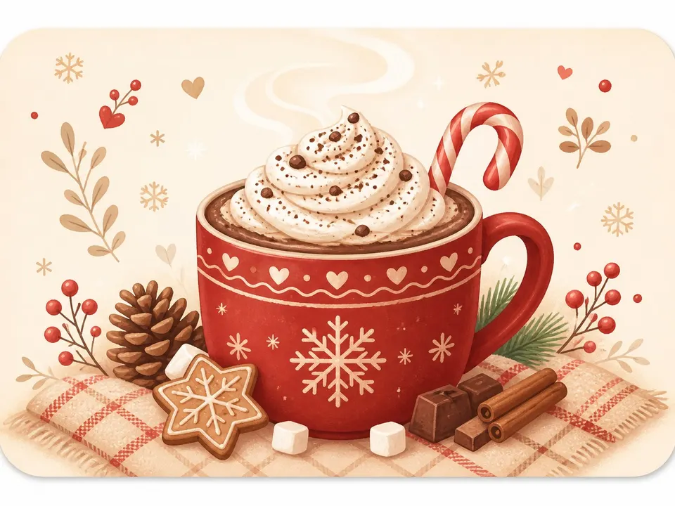 Cocoa Mug Glow card skin artwork