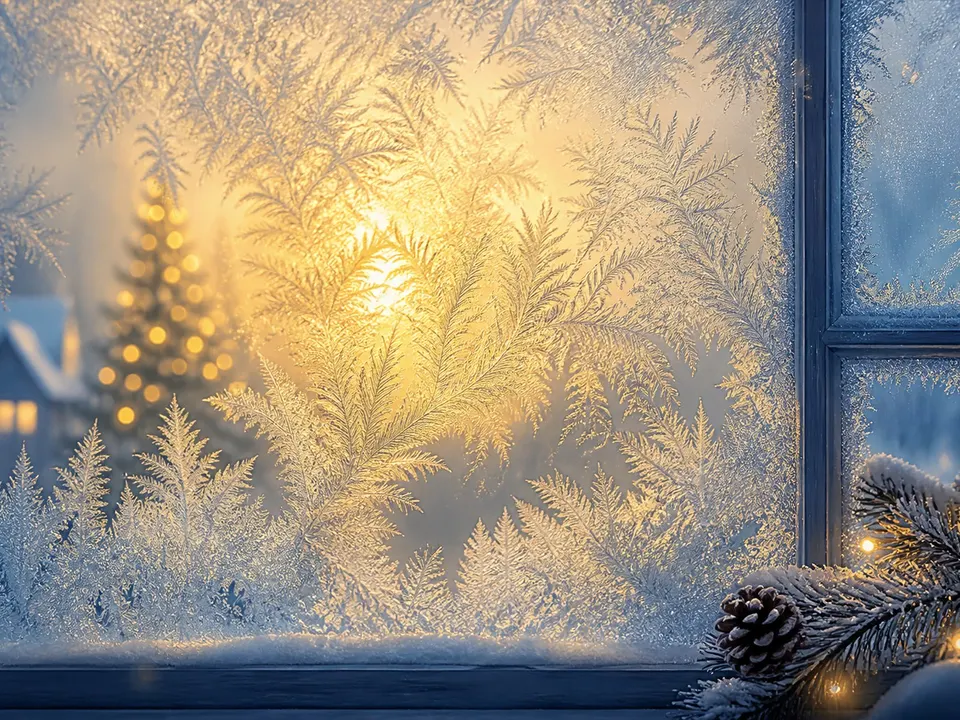 Frosted Window Pane card skin artwork