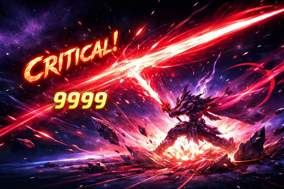 Critical Hit card skin artwork