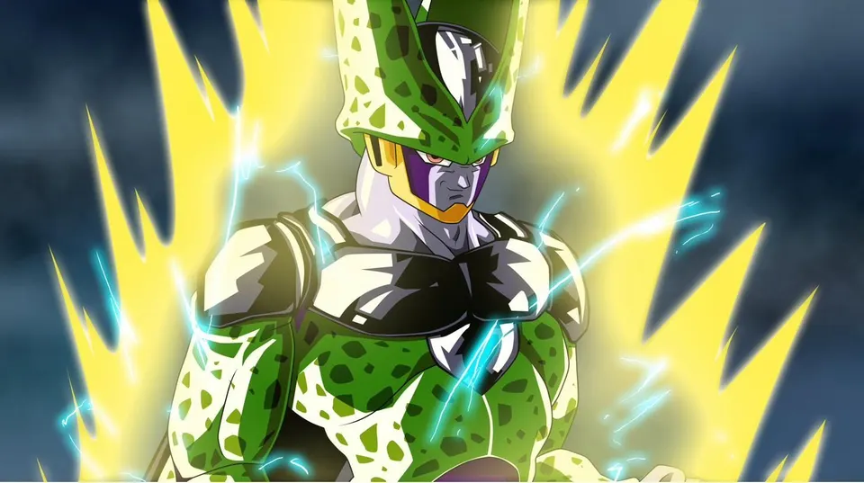 Cell Powered Up card skin artwork