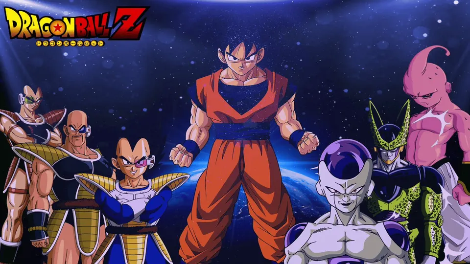 Goku vs Villains card skin artwork