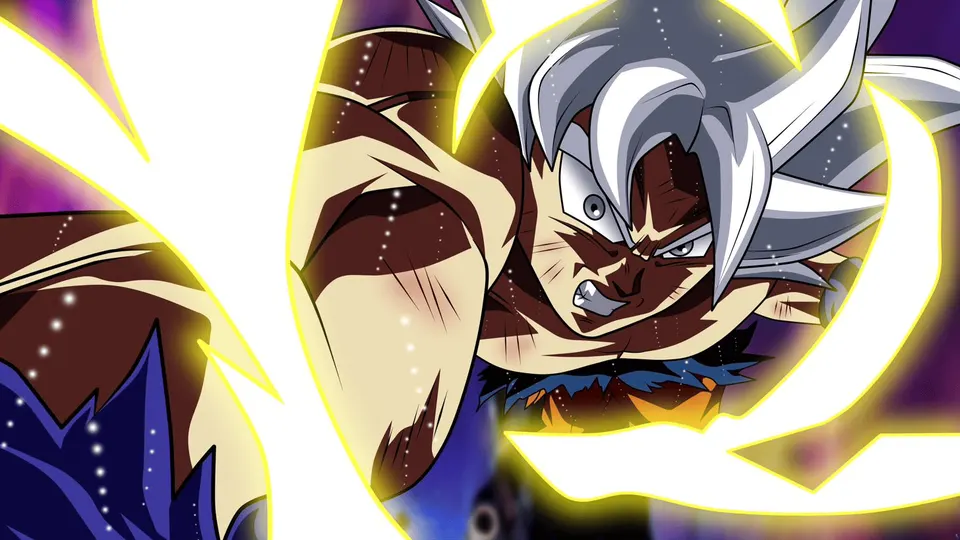 Goku Ultra Instinct card skin artwork