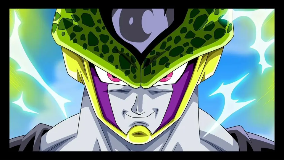 Perfect Cell Stare card skin artwork