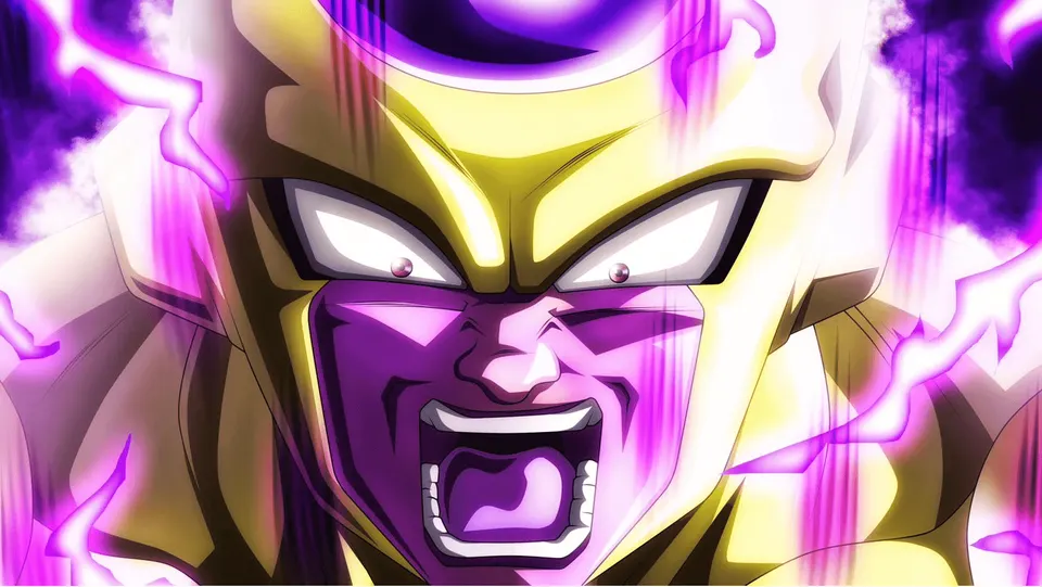 Golden Frieza Rage card skin artwork