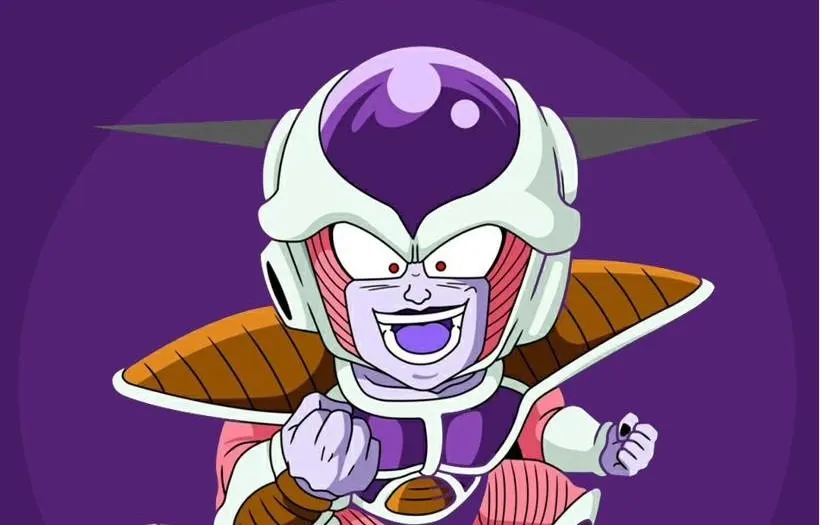 Chibi Frieza card skin artwork
