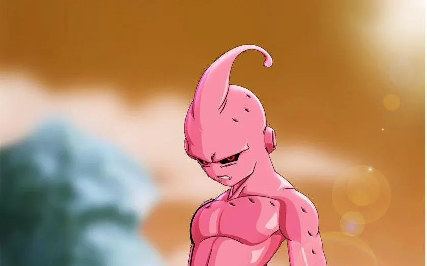 Kid Buu Dragon Balls card skin artwork