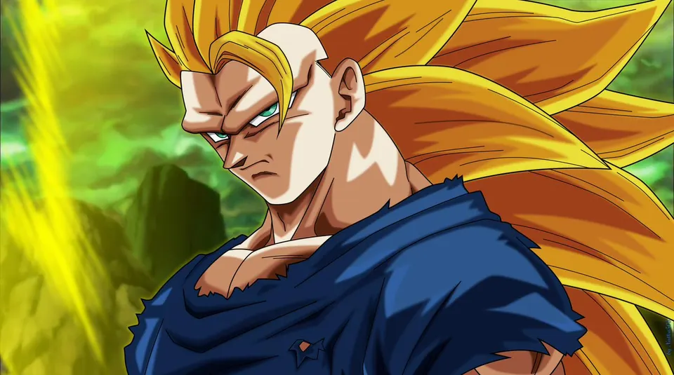 Goku SSJ3 card skin artwork