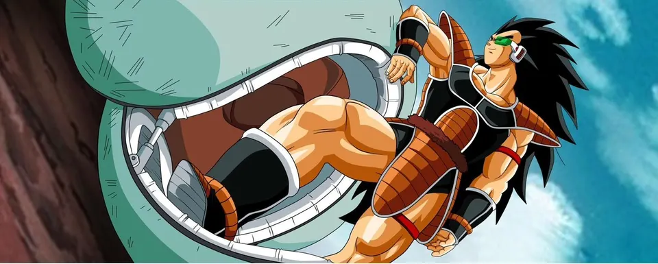 Raditz Space Pod card skin artwork
