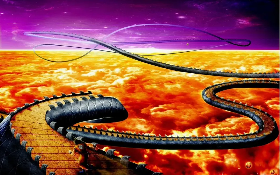 Goku Snake Way card skin artwork