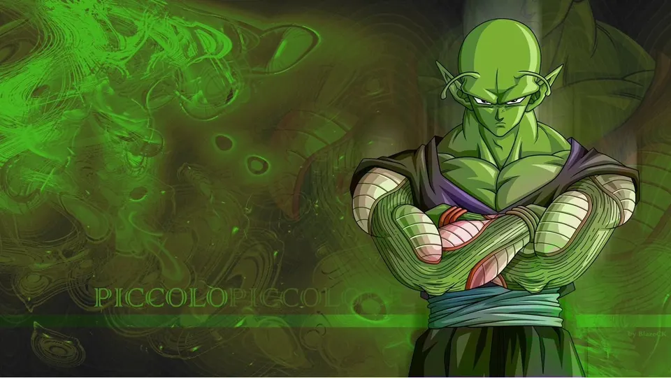 Piccolo Arms Crossed card skin artwork