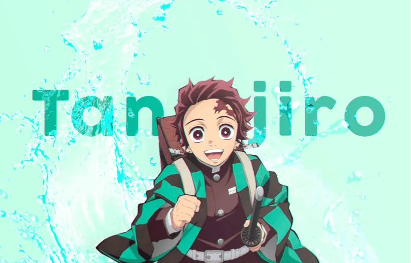 Tanjiro Kamado Water card skin artwork