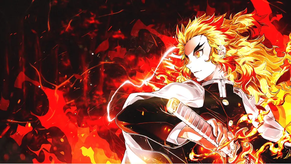 Rengoku Flame Hashira card skin artwork