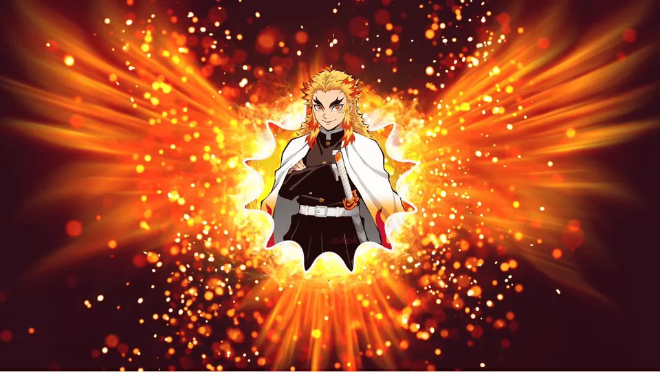 Rengoku Set Your Heart card skin artwork