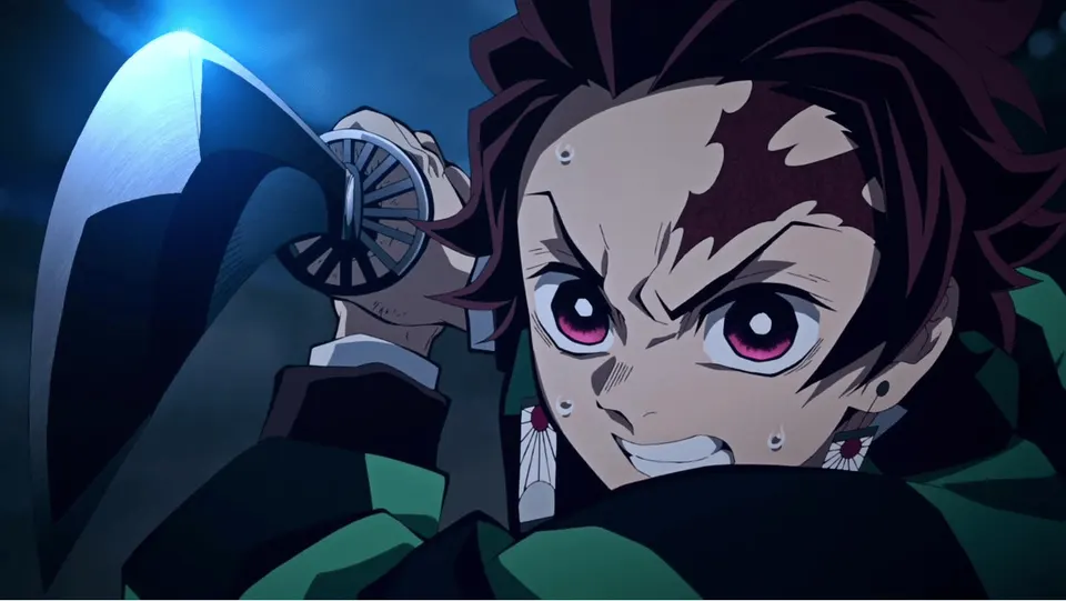 Tanjiro Sword Close-Up card skin artwork