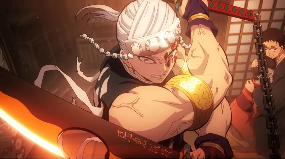 Tengen Uzui Battle card skin artwork