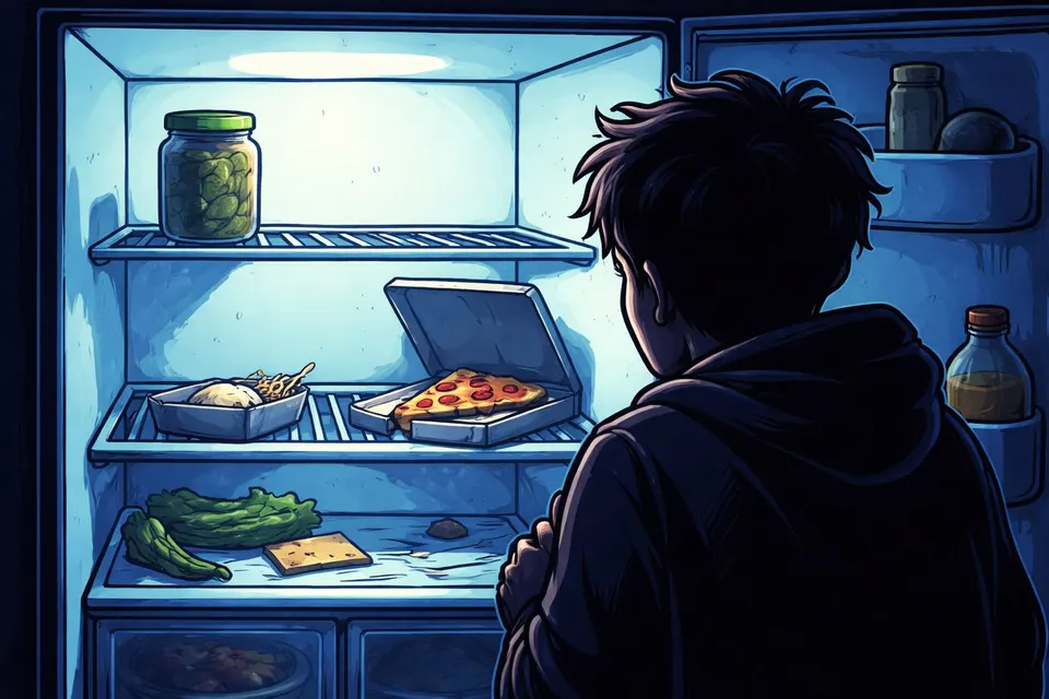 Empty Fridge card skin artwork