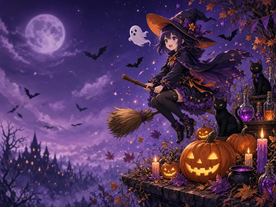 Broomstick Apprentice card skin artwork