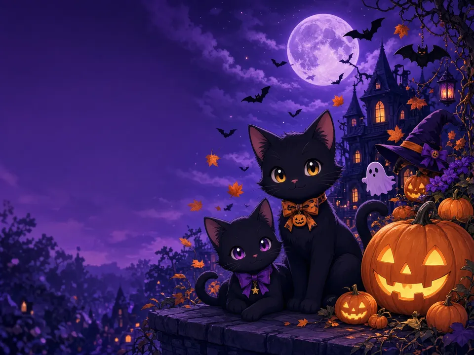 Manor Cat Pair card skin artwork