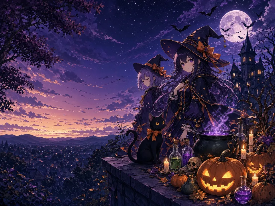 Twin Coven Overlook card skin artwork