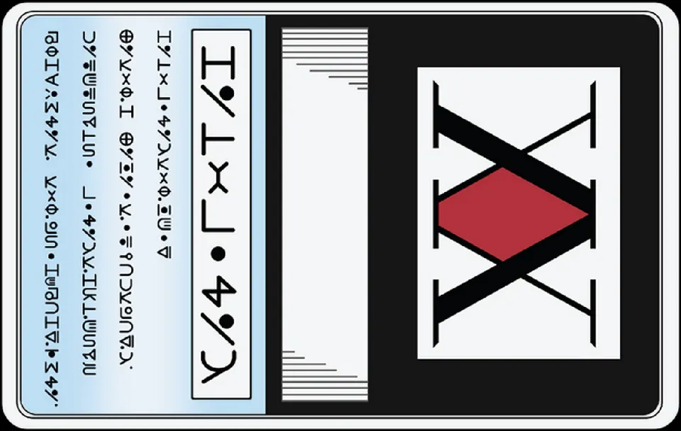 Hunter License card skin artwork