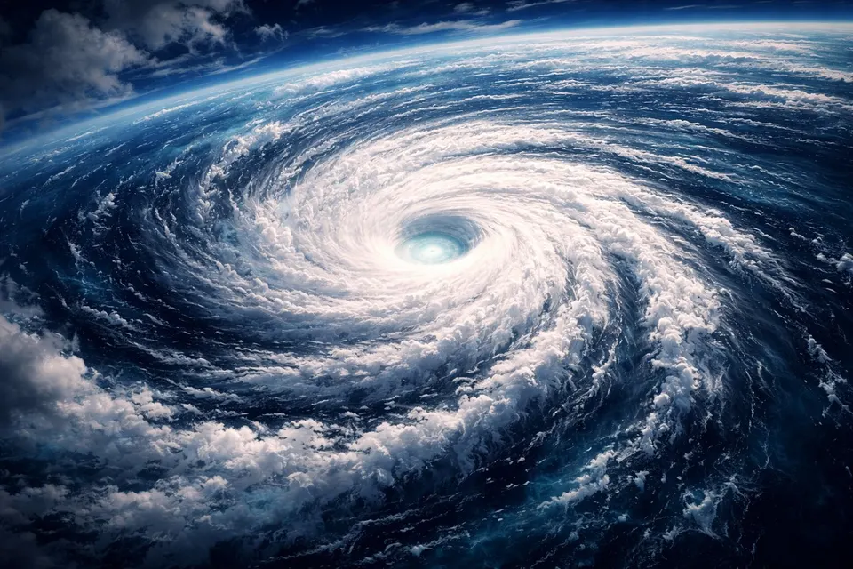 Hurricane Eye card skin artwork
