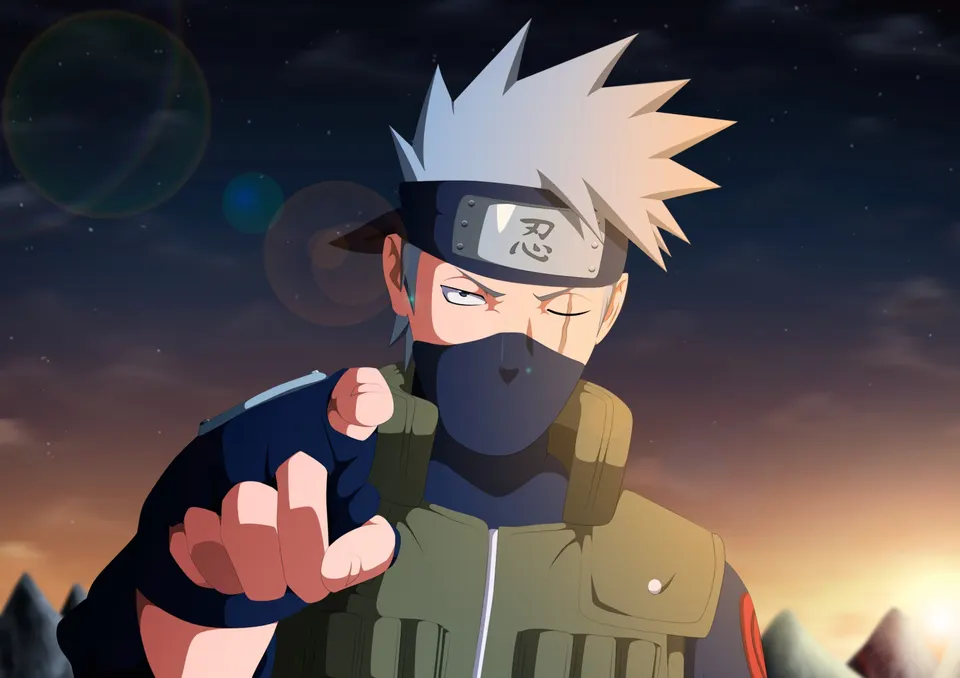 Kakashi War Arc card skin artwork