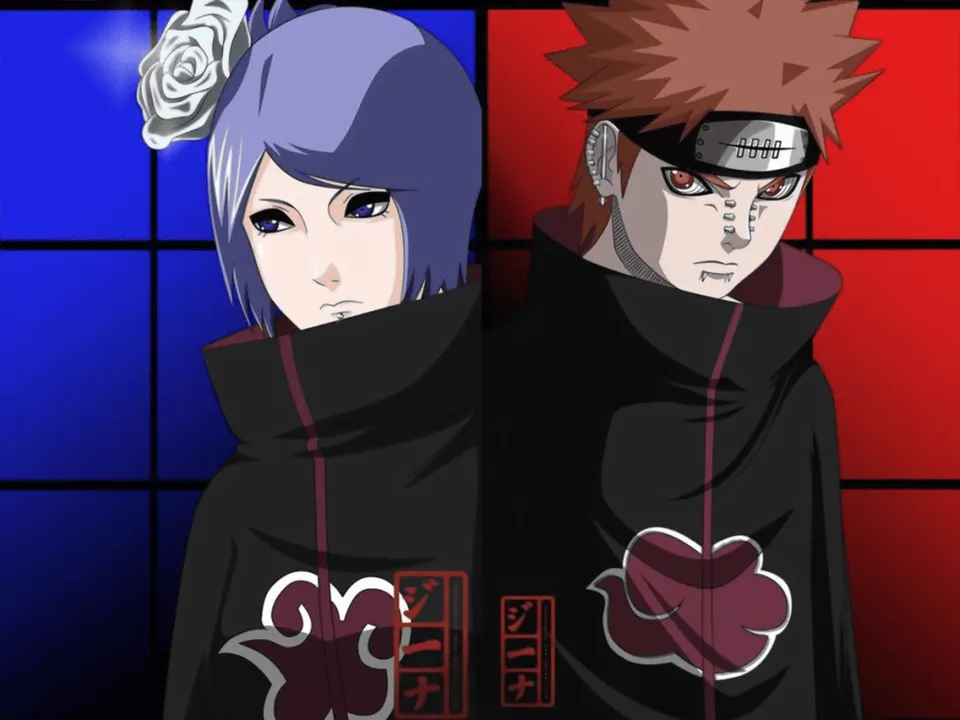 Konan & Pain card skin artwork