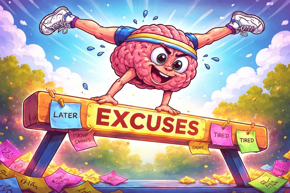 Mental Gymnastics card skin artwork