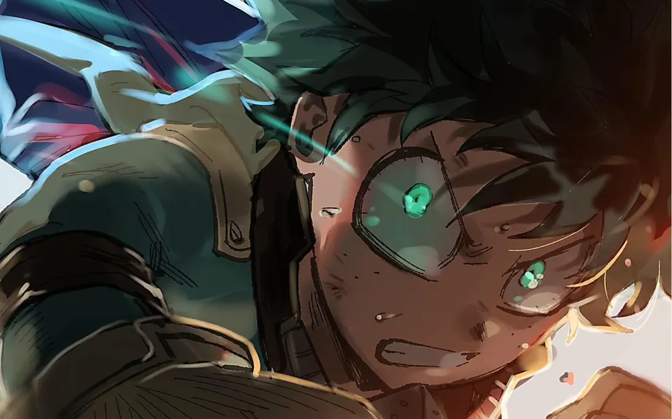 Deku Eyes Close-Up card skin artwork