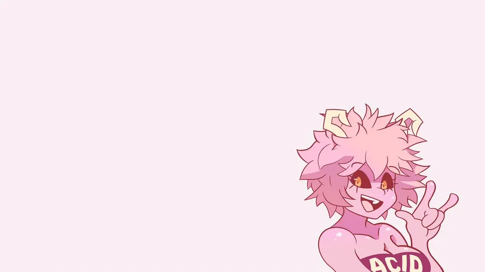 Mina Ashido card skin artwork