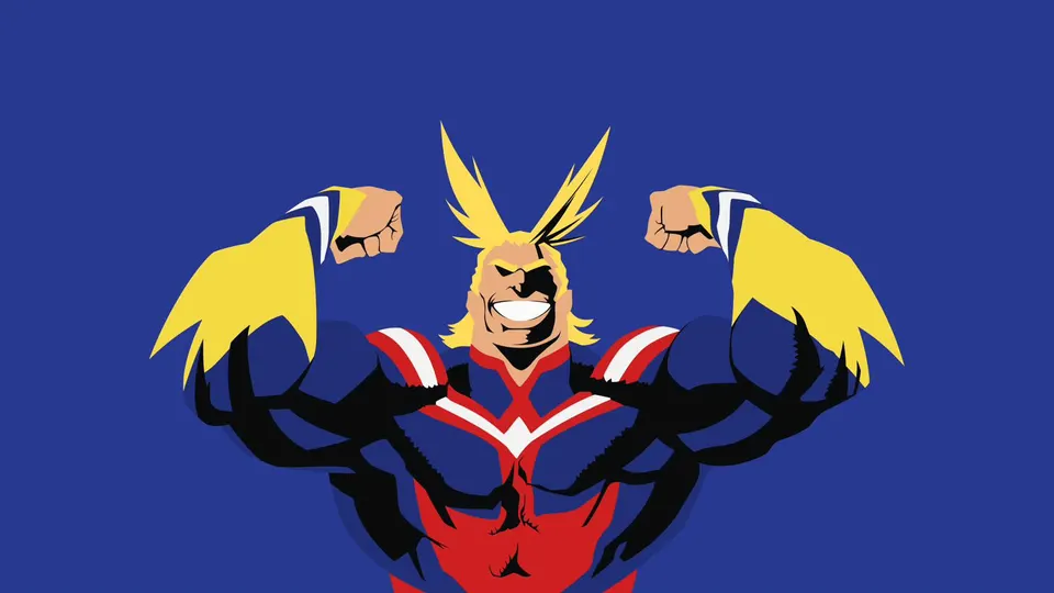 All Might Symbol of Peace card skin artwork
