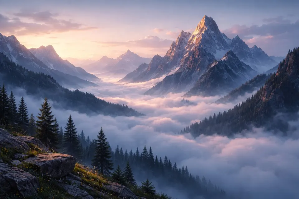 Mountain Mist card skin artwork