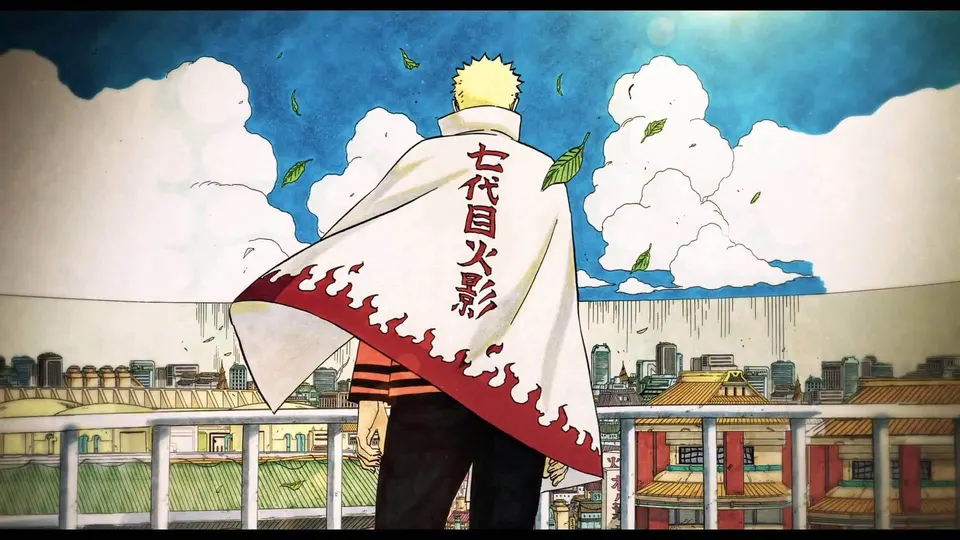 Naruto Hokage card skin artwork