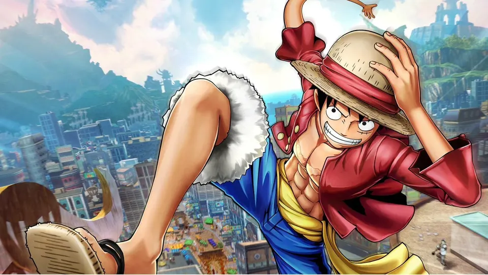 Luffy World card skin artwork