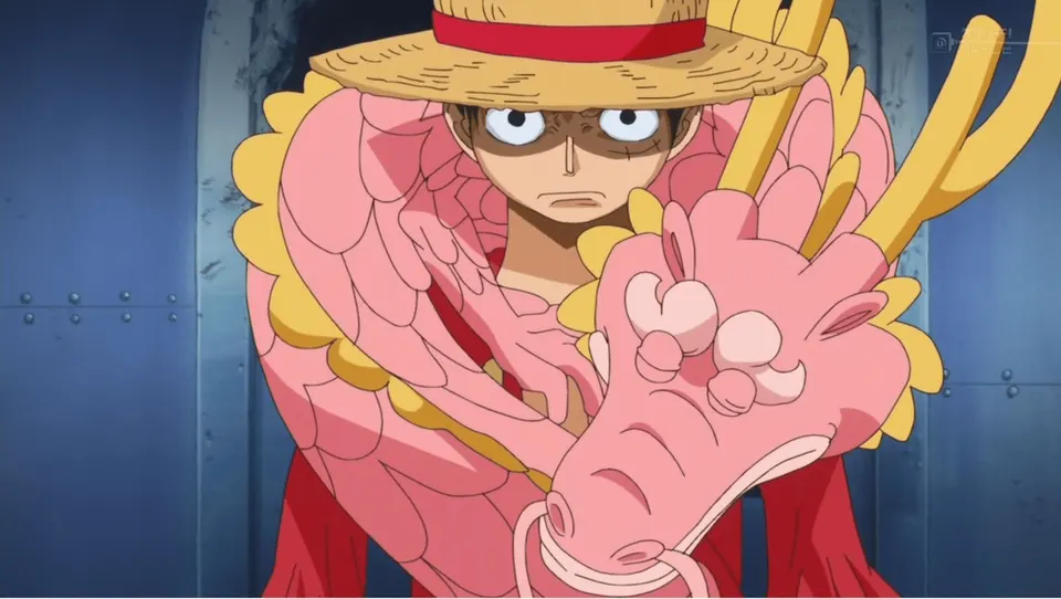 Luffy Doflamingo Coat card skin artwork