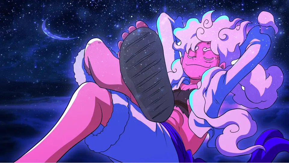 Gear 5 Nika Kick card skin artwork