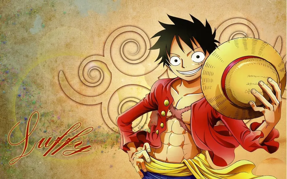 Luffy Straw Hat card skin artwork