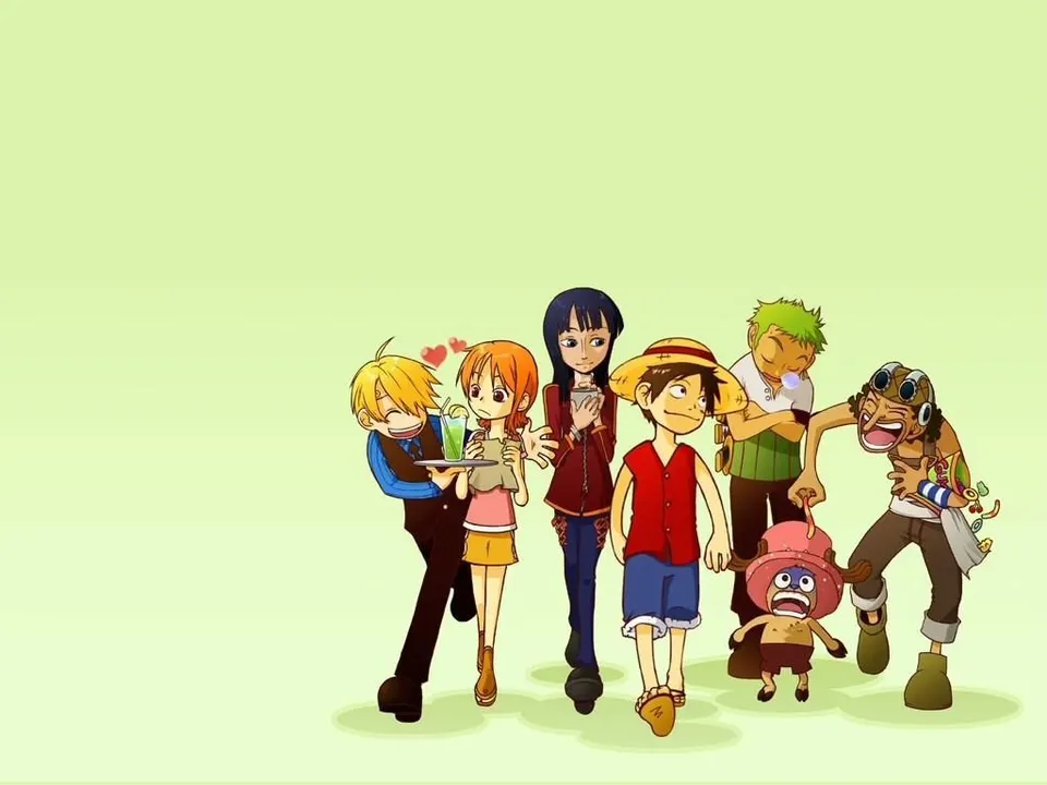 Straw Hat Crew Chibi card skin artwork
