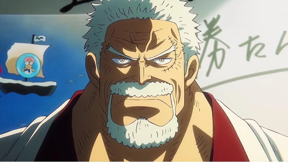 Garp the Fist card skin artwork