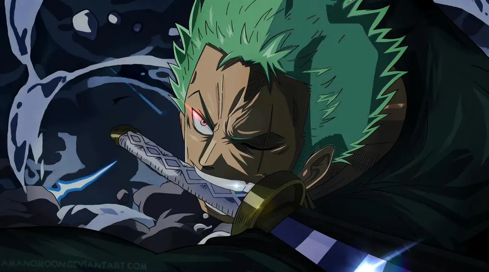 Zoro Enma card skin artwork