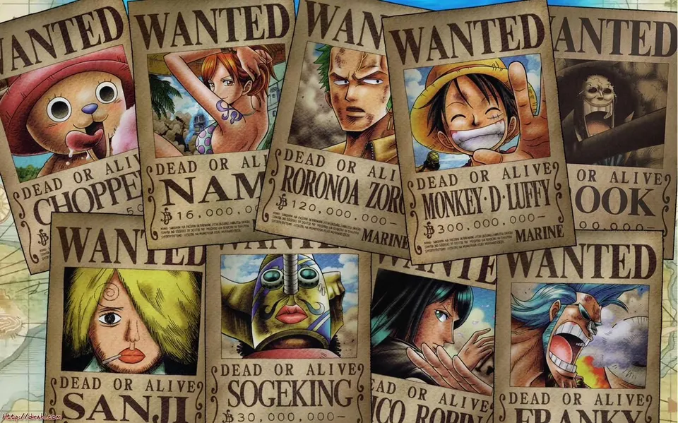 Wanted Posters Collage card skin artwork