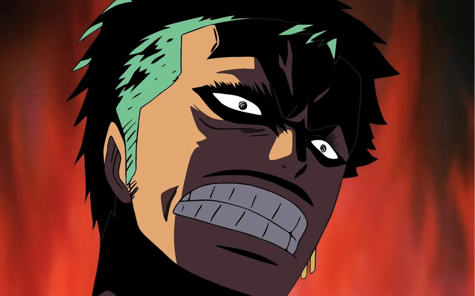 Zoro Rage card skin artwork