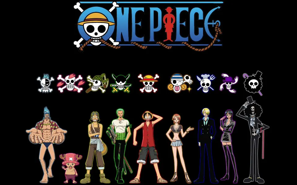 Straw Hat Crew Lineup card skin artwork