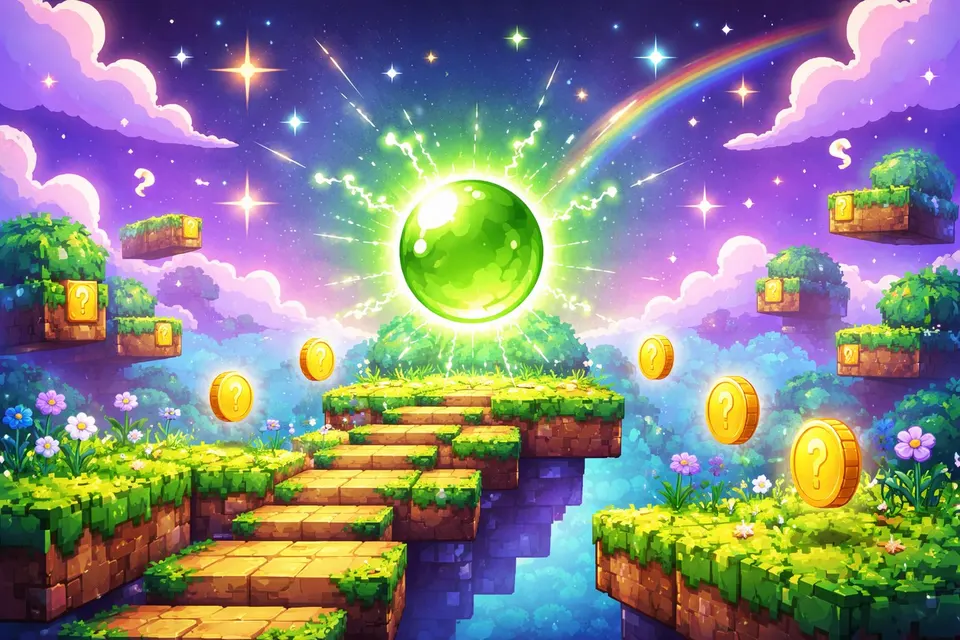 Power-Up Orb card skin artwork