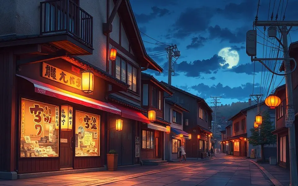 Ramen Village card skin artwork