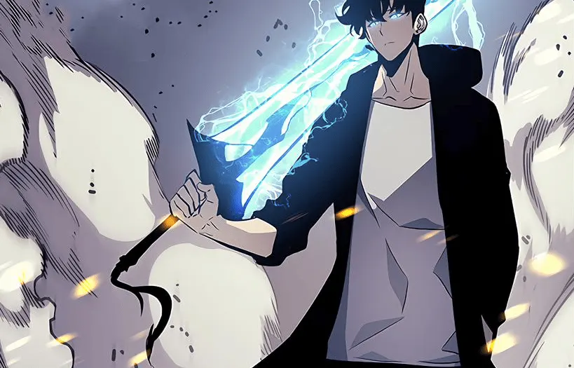 Jinwoo Lightning Blade card skin artwork